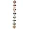 Multicolor Rhinestone Rondelle Beads, 6mm by Bead Landing&#x2122;